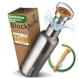 isolierflasche edelstahl 🧊 [PREMIUM EDELSTAHL] Der exzellente Edelstahl 18/08 der Premium Thermosflasche sorgt dafür, dass diese 100% - Rostfrei ist & die Wassertemperatur über sehr viele Stunden stabil hält!
