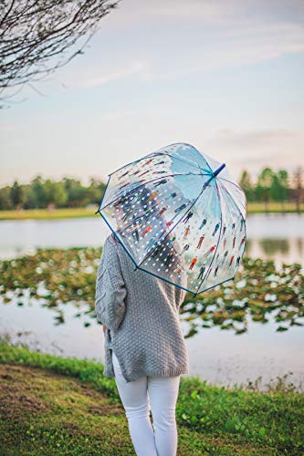 Raining Men Clear Bubble Dome Umbrella - Perfect White Elephant Gift, Or Birthday Gift #TOP3