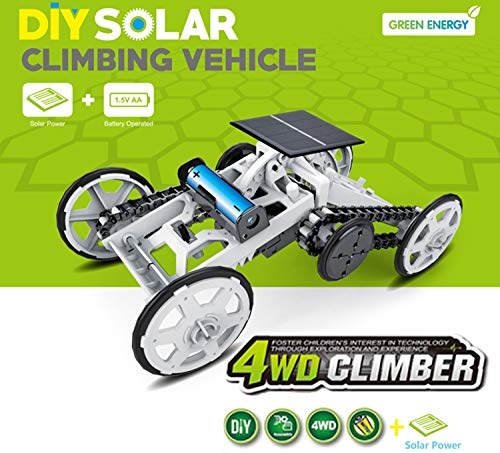 17Tek STEM Educational Solar Robot - Green Energy DIY Science Solar Power Kits