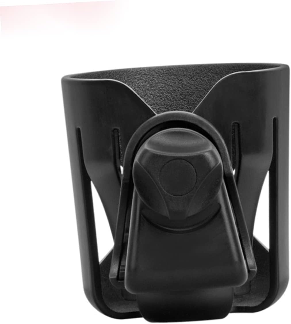Kisangel 360degree Bicycle Stroller Cup Holder Rotating Bottle Holder for Water Bottle Stroller Attachment