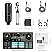 MAONO MaonoCaster Lite AU-AM200-S1 All-in-One Podcast Equipment Set with 3.5mm Microphone for Live Streaming, Podcast Recording, PC, Smartphone