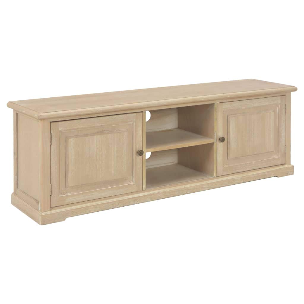 Festnight Mueble Para Televisión Con 3 Cajones Material De Madera