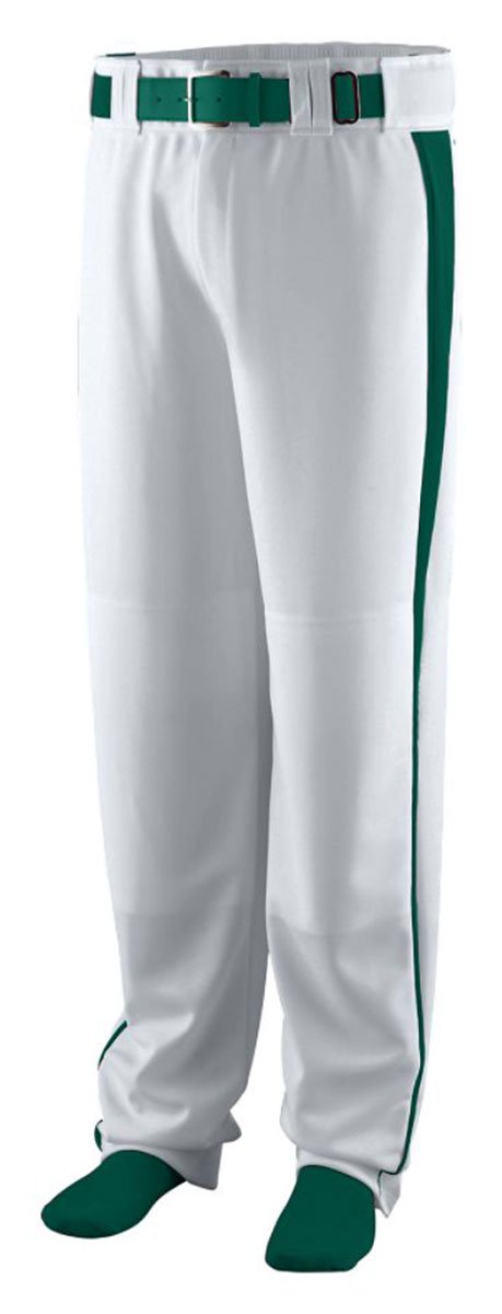 Augusta Sportswear Triple Play Baseball/Softball Pant 3XL Silver Grey/Dark Green