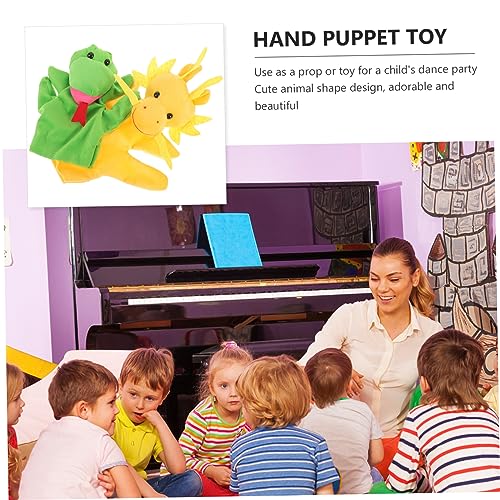 SEWACC 10 Pçs Fantoche Animais Pais-Mão Contação De Histórias Boneca Interativa Pano De Pelúcia