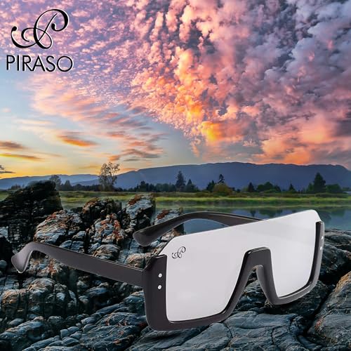 Image of PIRASO Fashion Square Unisex Half Rim Sunglass inspired from Shahid Kapoor and Sahil Khan