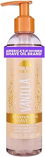 Tree Hut Vanilla Moisturizing Shave Oil, Hydrating Gel-to-Oil Formula for a Close, Smooth Shave, Made with Shea Butter, For All Skin Types, Holiday Gift & Stocking Stuffer, 7.7 fl oz