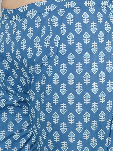 Image of MIRCHI FASHION Pure Cotton Plus Size Straight Kurta Set with Dupatta | 3 Piece Summer Ethnic Kurta Pant Set | Office Wear Salwar Suit for Women