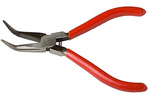 Soft Grip Bent Nose Pliers: Precision Pliers for Jewelry Making and Crafts