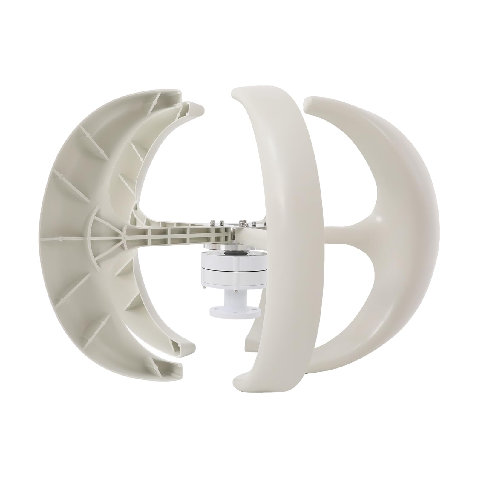 BrandName - Generatore eolico da 600 W, 24 V, con flangia e controller, soluzione di alimentazione rinnovabile per casa, giardino, industria all'aperto, sistema compatto per appassionati di energia