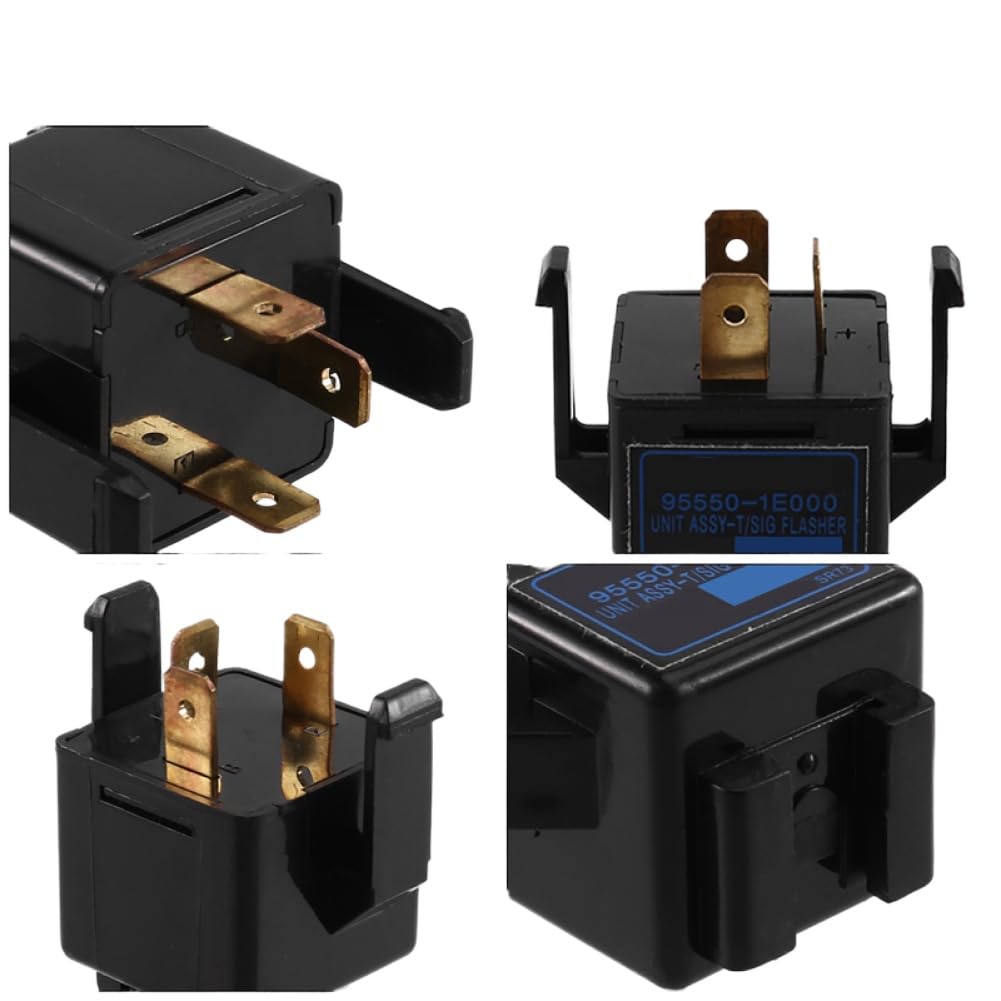 Relé intermitente electrónico compatible con A30P 955501E000 95550-1E000
