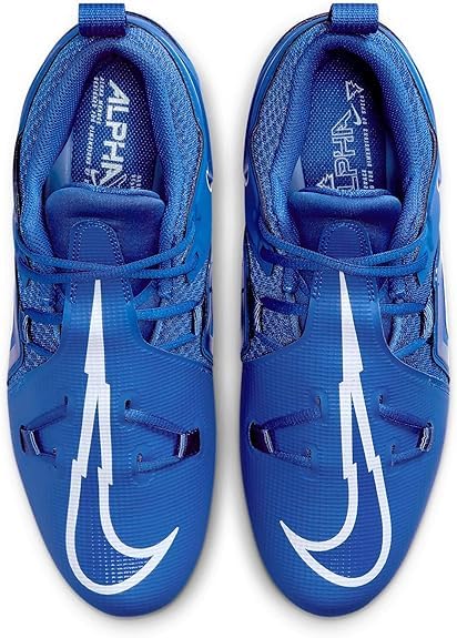 Nike Alpha Menace Pro 3 Men's Football Cleats 'Royal/White' (CT6649-414) Size 12.5 US4
