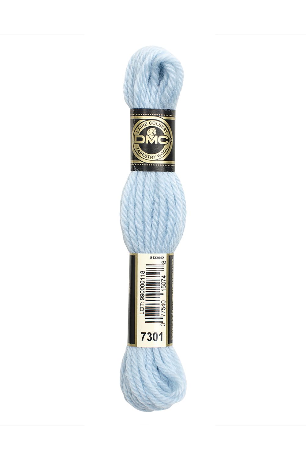 Dmc Very Light Cornflower Blue 486-7301 Tapestry And Embroidery Wool, 8.8-Yard,