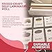 Frisco Craft Transparent Self Adhesive Laminating Roll - Self Laminating Sheets for Decals, Sticker, Photos & More - No Heat Sealing, Glossy, Clear Sheets (12