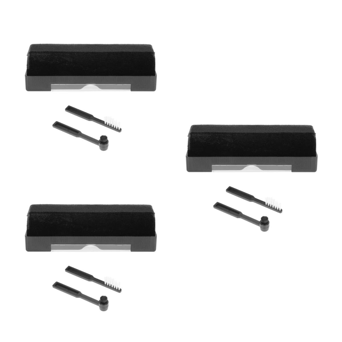 HOMSFOU 3 Set Completi Per La Pulizia Del Giradischi Spazzola Antipolvere E Macchina Per La Pulizia Dei in Vinile Per Un Uso Sicuro
