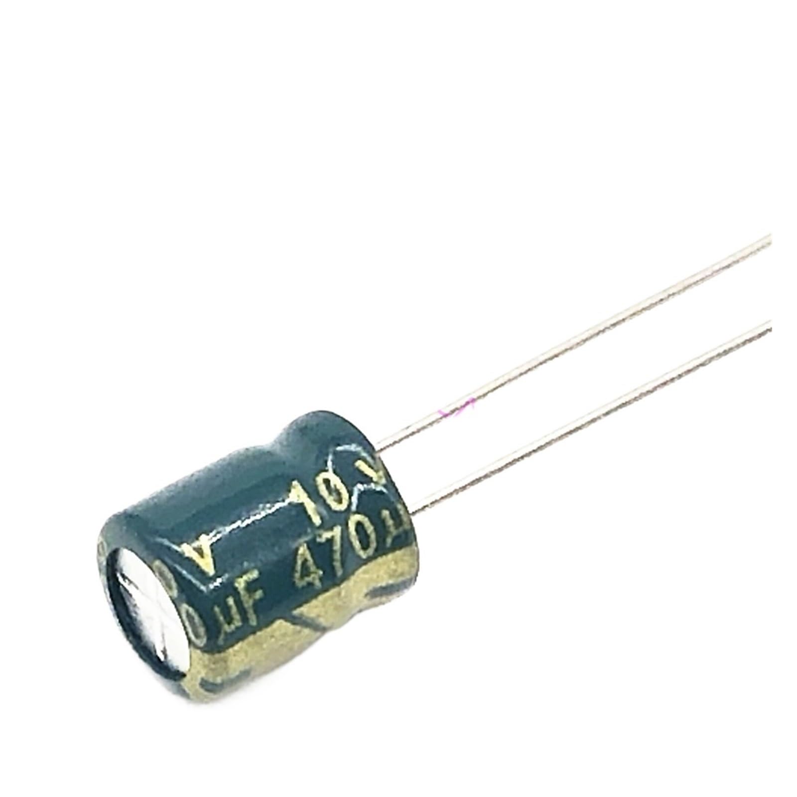ICXLPMC 20pcs/lot 10v 470UF Low/Impedance high frequency aluminum electrolytic capacitor size 6X7 470UF 20%