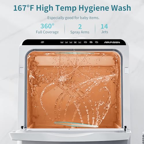 Airmsen AE-TDQR03 Portable Countertop Dishwashers thumb #6