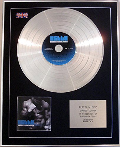 NELLY - Limited Edition CD Platinum Disc- BRASS KNUCKLES