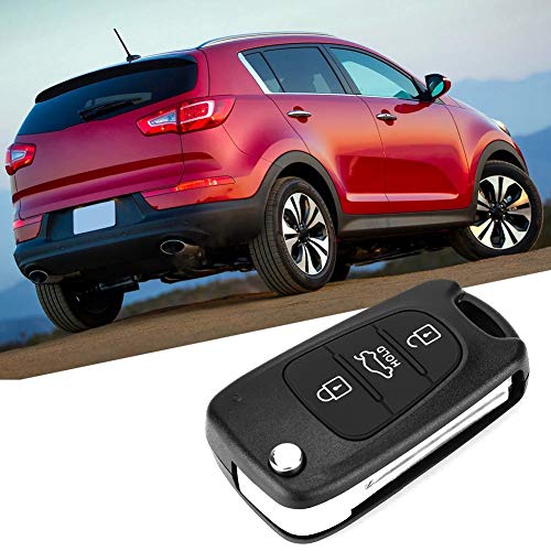 Powerlift Autosleutel, sleutel met 3-knops afstandsbediening, case shell cover, compatibel met KIA Rondo Sportage Soul… - Image 5