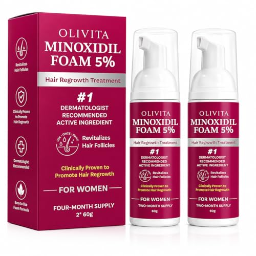 OlivitaBeauty 5% Minoxidil Foam