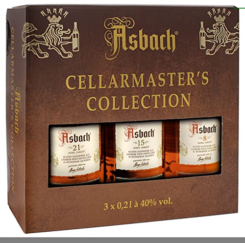 Asbach Cellarmasters Collection - Weinbrand (3 x 0.2 l)