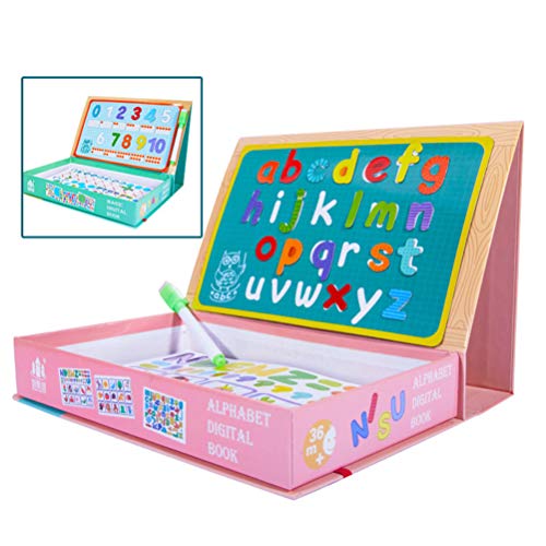 Toyvian Brinquedos Educativos MagnÃ©ticos Alfabeto MagnÃ©tico Letras Blocos Palavras Ortografia Brin