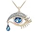 WIIPU Teardrop Turkish Evil Eye Pendant Angel's Tears Necklace(wiipu-tb23)