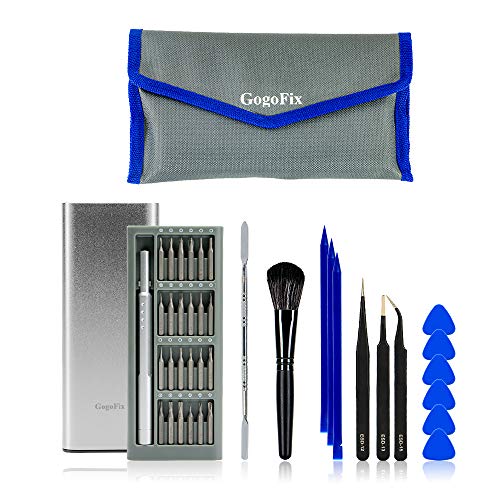GogoFix Precision Screwdriver Bits with Essential Tools Compatible with MacBook, iPad, iPhone, Game Consoles, Camera, Laptops and Other Electronics Repairing