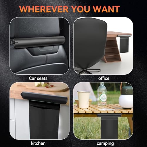 Image of Portable Car Trash Bag for Tesla Model 3, Model S, Model Y, and Cars - Convenient and Eco-Friendly Automotive Waste Management Solution