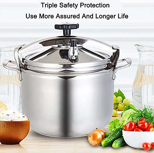 Commercial-Quick-High-Pressure-Cooking-Pot304-Stainless-Steel-Large-Capacity-Explosion-Proof-Pressure-Cooker-Suitable-for-Induction-Cooker-GasSilver-18L