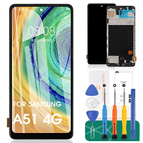 Écran Samsung Galaxy A51 4G cassé ? Solution de rechange OLED avec kit châssis complet