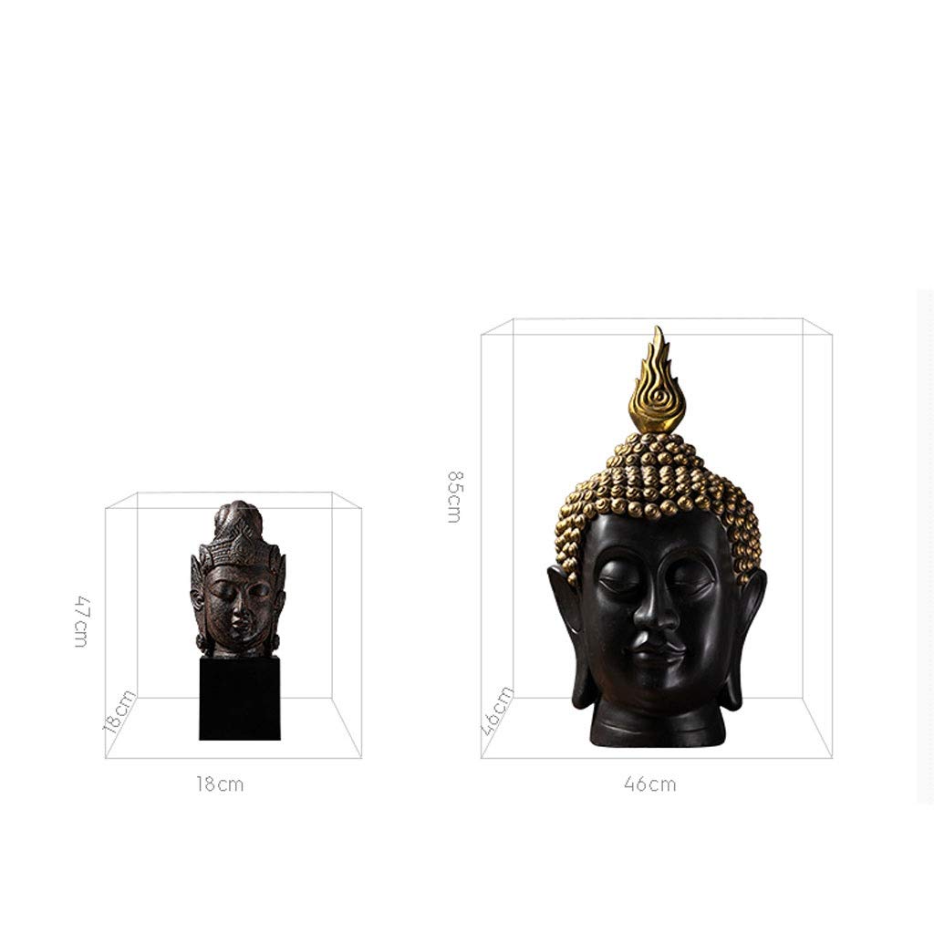 Amazon｜佛像 東南アジアのタイの仏像彫刻禅宗寺院の祝福思いやり長寿