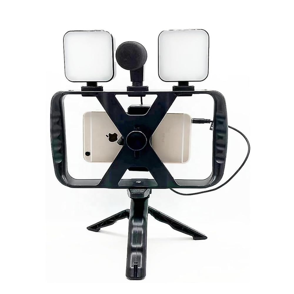 Elevea ( Limited Stock15 Years Warranty ) Portable vlogging kit with Tripod Stand Mobile Holder and Shotgun Microphone and led Light, Smartphone, Photography, vlogging, Youtuber Tripod Kit (B0BZL8FVRR) Amazon Price History, Amazon Price Tracker