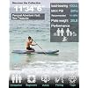 11'34 Extra Long/Extra Wide Premium Inflatable Stand Up Paddle Board (SUP) Portable & Lightweight for Yoga, Surfing, Family Fun | Complete Kit with Paddle, Pump, Bag | Durable Design