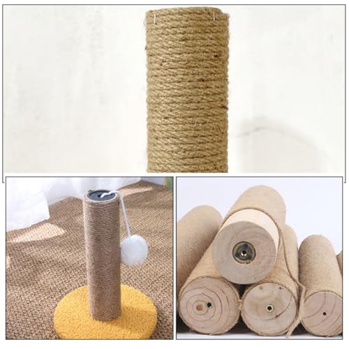 Poste Rascador para Gatos Cuerda Natural Sisal 7cm Diámetro x 35cm miniatura 7