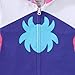 Marvel Ghost Spider Spider-Gwen Girls Zip-Up Hoodie for Toddler and Big Kids Purple