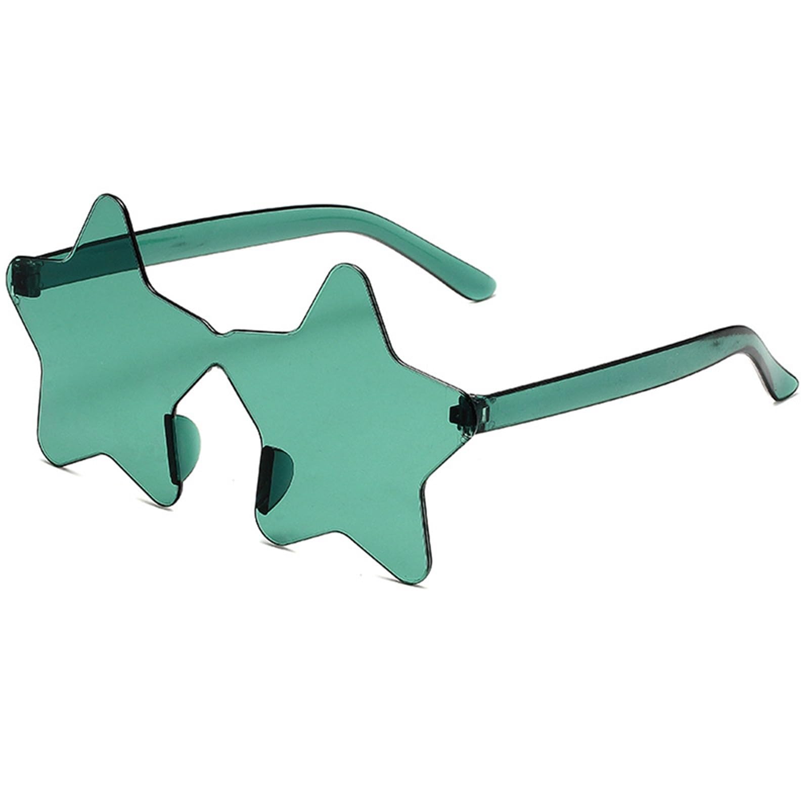 20pcs Star Shaped Rimless Sunglasses Disco Party Glasses Women Bachelorette Favors Photo Prop Outdoor For Night Out Party