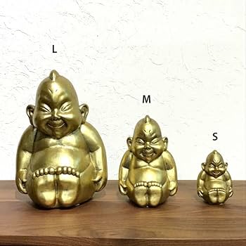 Amazon.co.jp: ウッドギャラリー樹 ビリケンさん 置物 商売繁盛