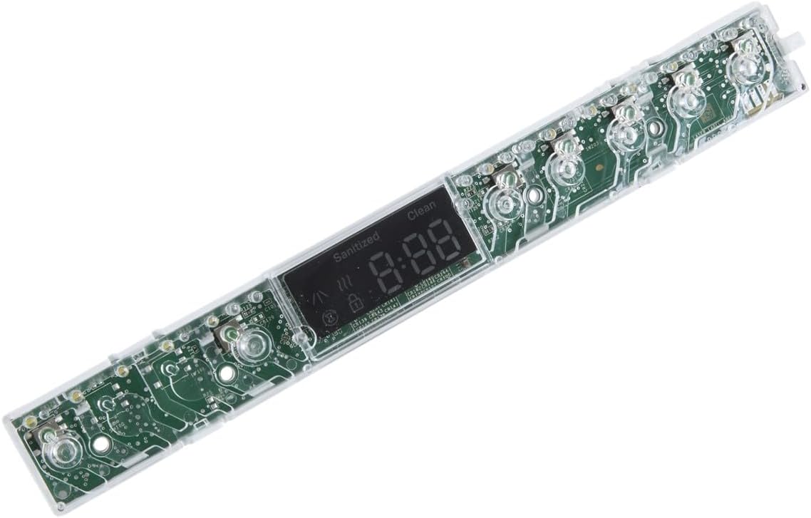 Whirlpool W11460962 Genuine OEM Dishwasher User Control and Display Board Replacement Part - Replaces W11131367