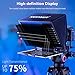 NEEWER Teleprompter X14 with RT-110 Remote & APP Control (Bluetooth Connection via NEEWER Teleprompter App), Portable No Assembly Compatible with iPad Android Tablet, Smartphone, DSLR Camera