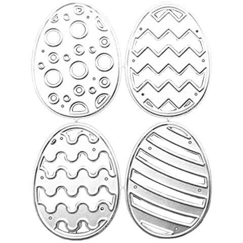 Easter Egg Metal Cutting Dies for Card Scrapbooking DIY Embossing Template DIY Paper Cards Making Photo Album Decorative Cover