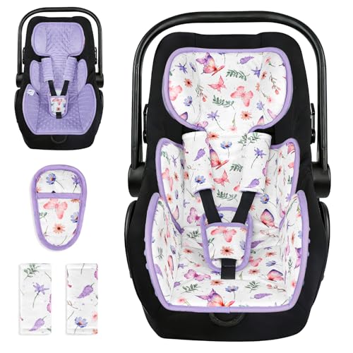 Cojín reductor para asiento de bebé con soporte ultra grueso miniatura 1