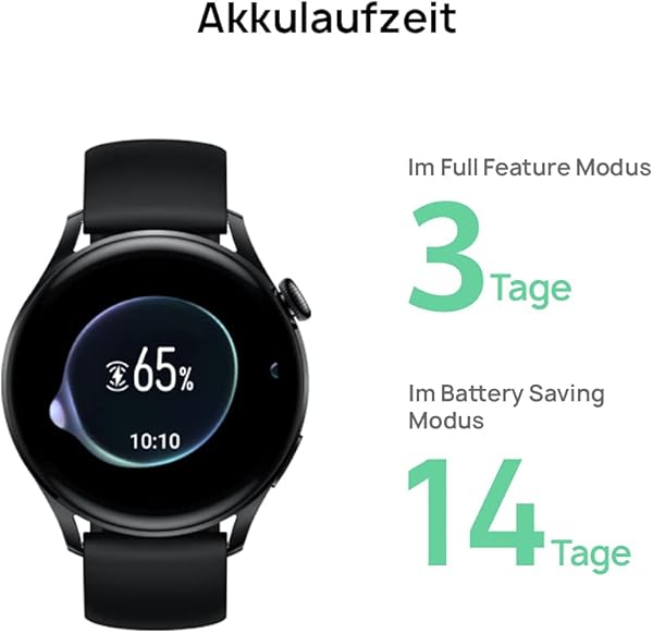 Huawei Watch 3 Active 46mm   Smartwatch Black