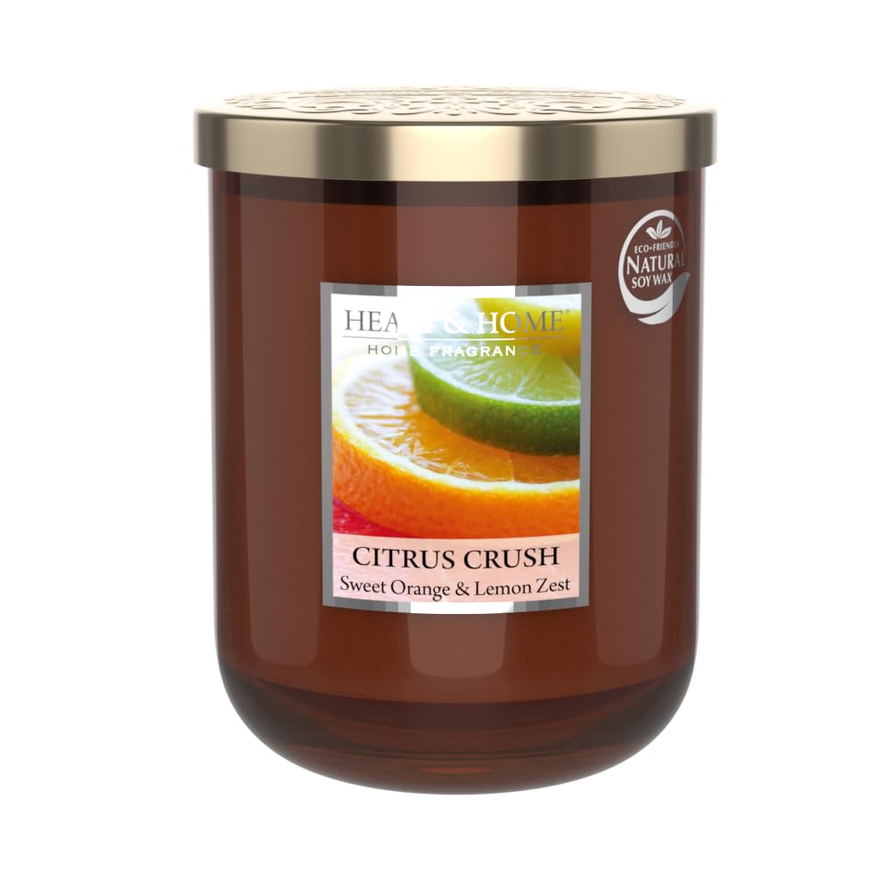 Parfum Poire Pochée Miel Heart & Home Bougie Parfumée Heart & Home Poire Pochée Au Miel - Cire De Soja 110g, 30h De Combustion - Parfum Gourmand épicé Bougie Parfumée Cire De Soja