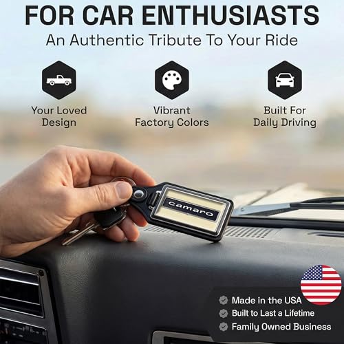 Image of Brotherhood Car Key Chain for Camaro - Classic Models Keychain