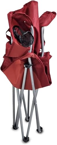 Miniatura 2 de SEDLAV Silla de campamento silla de campamento plegable con portavasos incorporado silla de camping portátil silla plegable para camping al aire