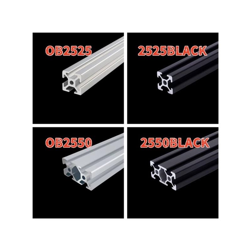 Wytłaczanie profilu aluminiowego 6063-T5 CNC z rowkiem T 2525