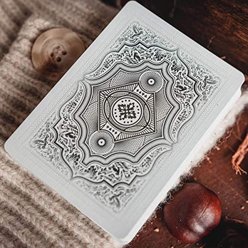 Milesmagic Ellusionist Ghost Cohorts (Luxury-Pressed E7) Playing Cards Poker White Rare Collectible Deck #TOP2