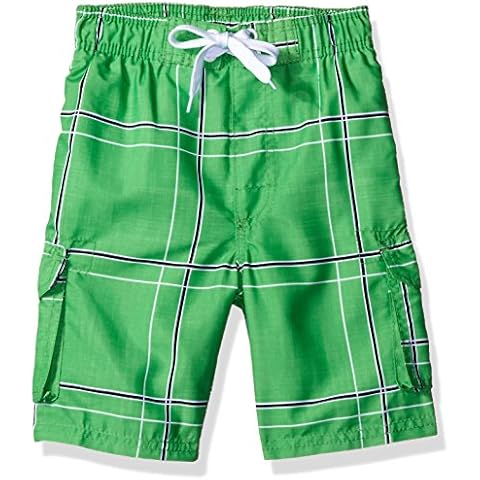 Kanu Surf Boys' Barracuda Quick Dry UPF 50+ Beach Swim Trunk Cover