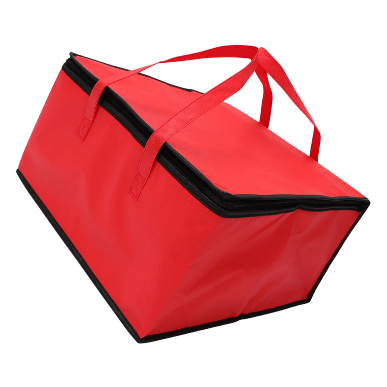 COSMEVIVI Portable Insulated Food Storage Bag Large Capacity Cooler Bag for Takeout Non Woven Food Tote for Groceries Picnics and Meal Prep Easy to Fold Store