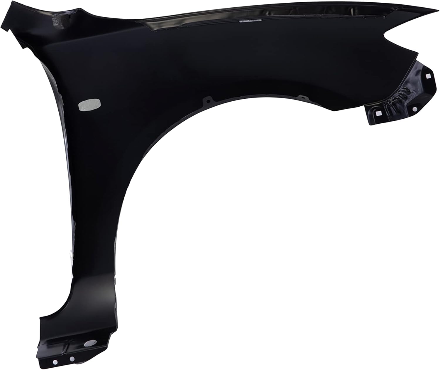 CarPartsDepot Front Quarter Panel Left Driver Side Fender With Turn Signal Light Hole Compatible With 2004-2009 Mazda 3 MA1240149 BN8V52211D